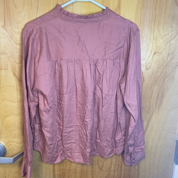 Free People Women's Pink Blouse - Picture 2 of 3